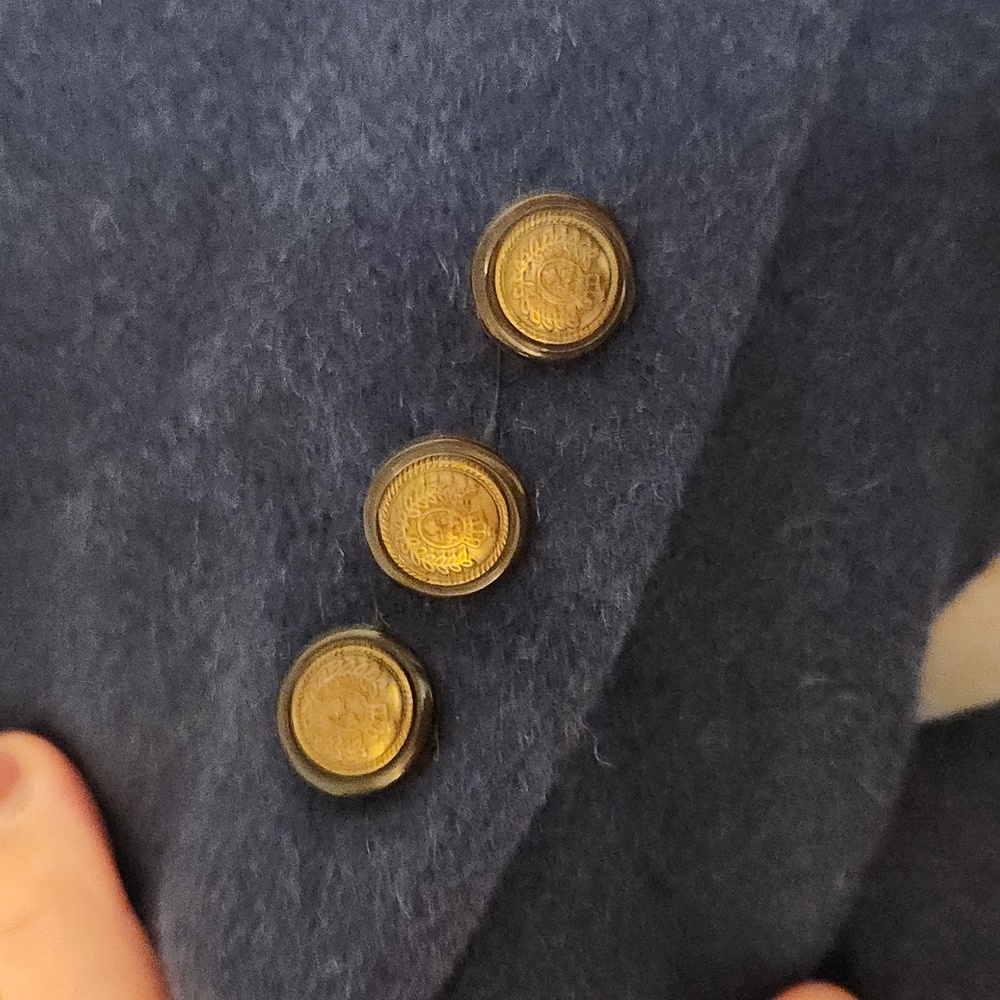 Talbots navy blazer - Picture 3 of 8
